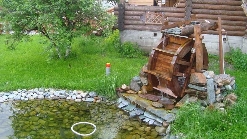Водяная мельница в саду своими руками | Компания «Большая земля»